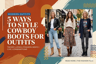 5 Ways to Style Cowboy Boots for Modern Outfits