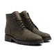 Captain Storm King Lace Up Boots Dark Olive Matte