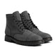 Captain Storm King Lace Up Boots Grey matte