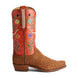 Straight Shooter Sueded Ostrich Cowboy Boot