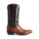 Ultra Belly Caiman vamps Leather Cowboy Boot